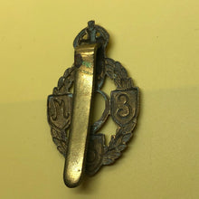 Load image into Gallery viewer, Original WW2 British Army Cap Badge - Royal Electrical & Mechanical Engineer - The Militaria Shop
