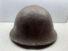 Load image into Gallery viewer, Geunine British / Canadian Army Mk3 WW2 Combat Helmet - Uncleaned Original - The Militaria Shop