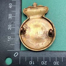 Load image into Gallery viewer, Original Victorian British Army Cap Badge - 7th Queen's Own Hussars - The Militaria Shop