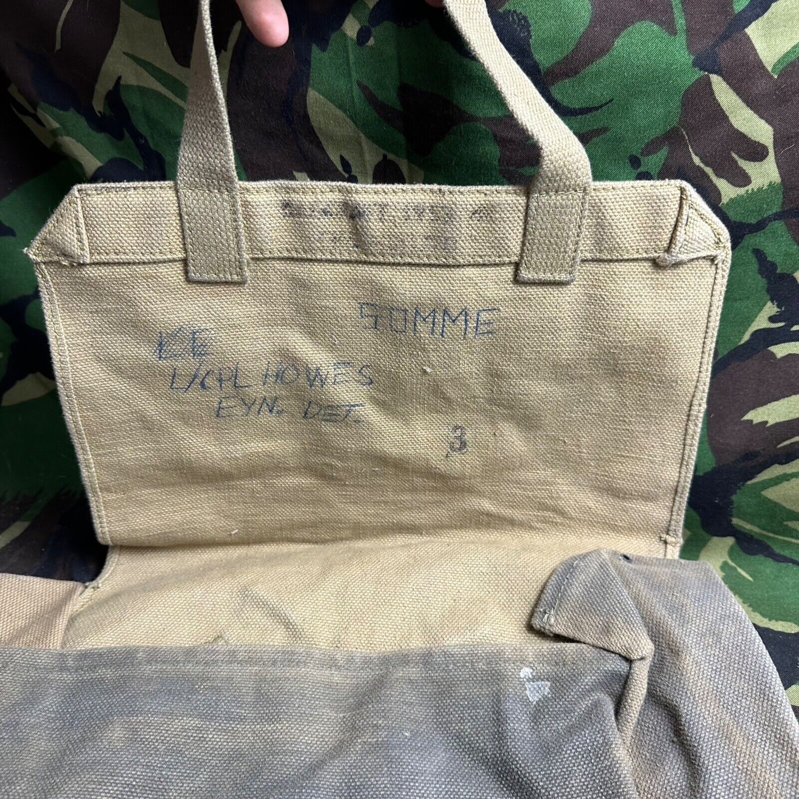 British Army / RAF 37 Pattern Large Pack - WW2 Pattern -Used Condition Original - The Militaria Shop
