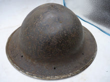 Load image into Gallery viewer, Original WW2 British Style South African Mk2 Army Combat Helmet - The Militaria Shop