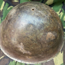 Load image into Gallery viewer, Original WW2 British / Canadian Army Mk3 Turtle Helmet - The Militaria Shop