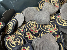 Load image into Gallery viewer, Original British Home Front Industrial Civil Defence Corps Cloth Badge - I.C.D.S - The Militaria Shop