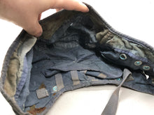 Load image into Gallery viewer, Original Royal Air Force RAF Cold War Period G Type Blue Jet Flying Helmet 22C - The Militaria Shop