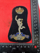 Load image into Gallery viewer, British Army Bullion Embroidered Blazer Badge - Signal Corps - The Militaria Shop