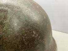 Load image into Gallery viewer, Original WW2 British / Canadian Army Mk3 High Rivet Combat Helmet Shell - The Militaria Shop