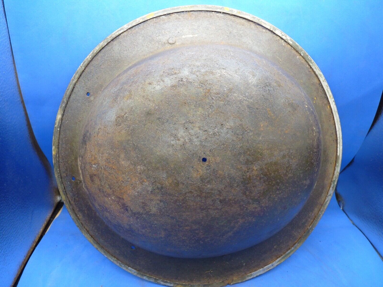 Original WW2 South African Army Mk2 Brodie Helmet - British Style Combat Helmet - The Militaria Shop