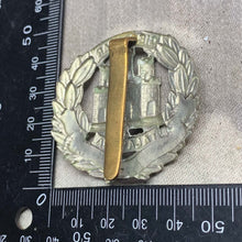 Load image into Gallery viewer, Original WW2 British Army Northamptonshire Regiment Cap Badge - The Militaria Shop
