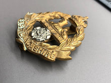 Load image into Gallery viewer, Original British Army WW2 East Lancashire Cap Badge - The Militaria Shop