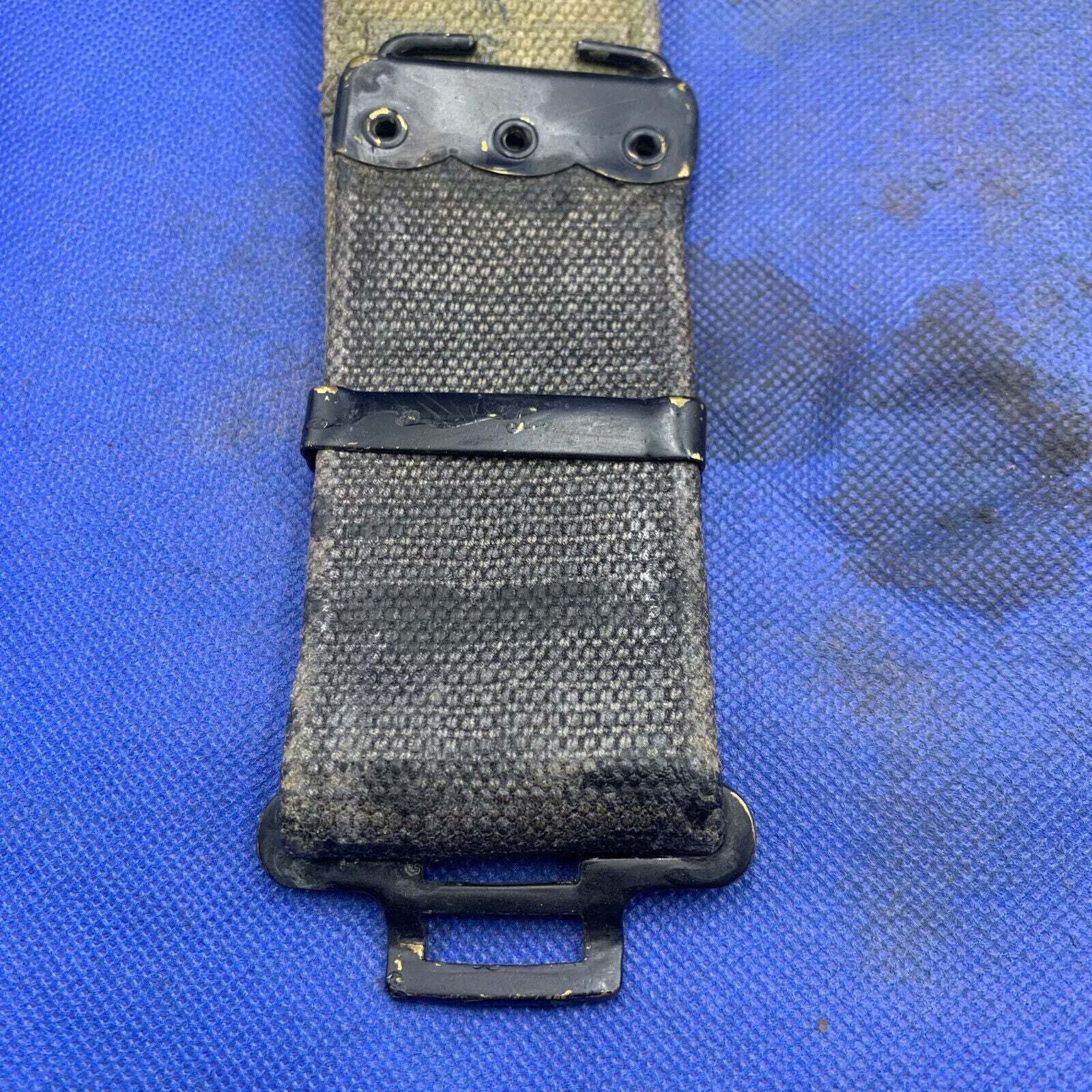 WW2 British Army / RAF 37 Pattern Combat Belt - Used Original - 40" Waist - The Militaria Shop