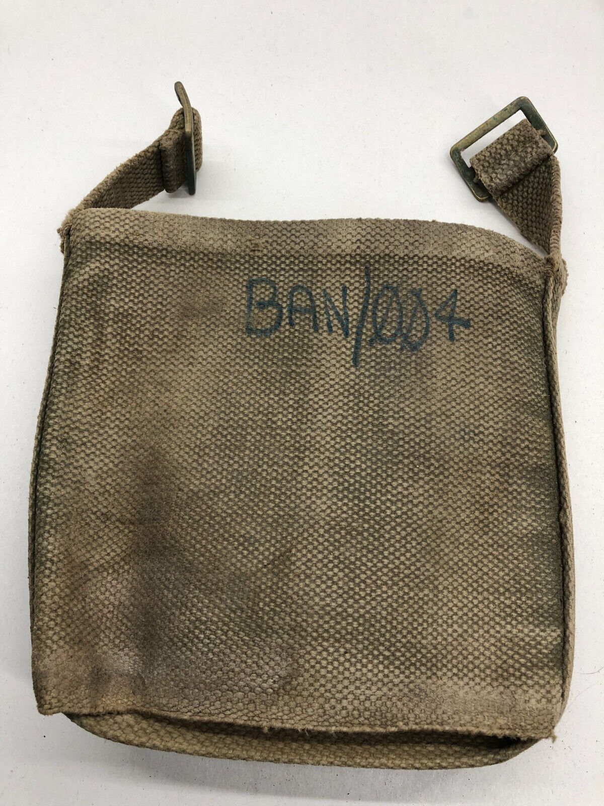 WW2 British Army 37 Pattern Webbing Water Bottle Carrier Harness - 1941 Dated - The Militaria Shop