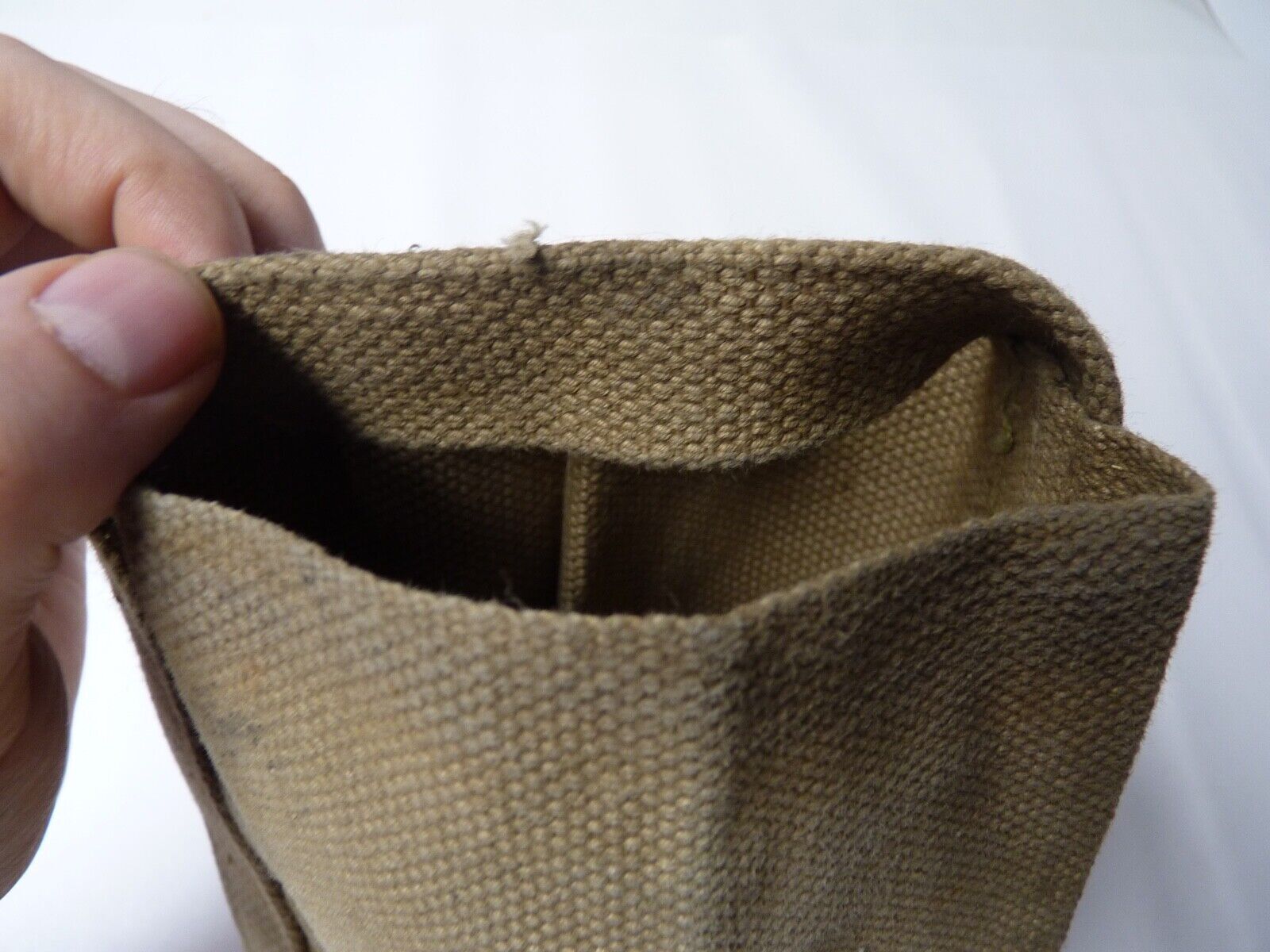 Original WW2 British Army Soldiers Water Bottle Carrier Harness - Dated 1943 - The Militaria Shop
