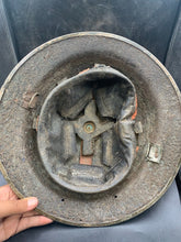 Load image into Gallery viewer, Original WW2 British / South African Mk2 Army Helmet & Liner - The Militaria Shop