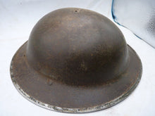 Charger l'image dans la galerie, Original WW2 British Style South African Mk2 Army Combat Helmet - The Militaria Shop