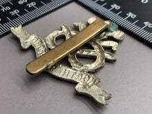 Load image into Gallery viewer, Original British Army WW2 North Stafford Cap Badge - The Militaria Shop