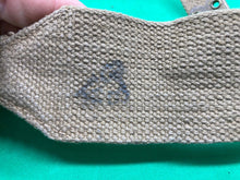Load image into Gallery viewer, Original WW2 Pattern British Army L Straps Pair - 37 Pattern Webbing Haversack - The Militaria Shop