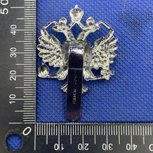 Load image into Gallery viewer, Genuine British Army 1st Queen's Dragoon Guards Cap Badge - The Militaria Shop