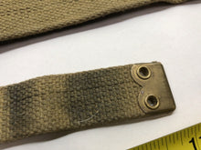 Load image into Gallery viewer, Original WW2 British Army 37 Pattern Canvass L Straps Set - The Militaria Shop
