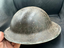Lade das Bild in den Galerie-Viewer, Original WW2 British Army Mk2 Combat Helmet Shell - South African Production - The Militaria Shop