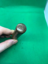 Load image into Gallery viewer, Original WW1 / WW2 British Army SMLE Lee Enfield Rifle Brass Oil Bottle - The Militaria Shop