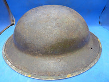 Load image into Gallery viewer, Original WW2 South African Army Mk2 Brodie Helmet - British Style Combat Helmet - The Militaria Shop