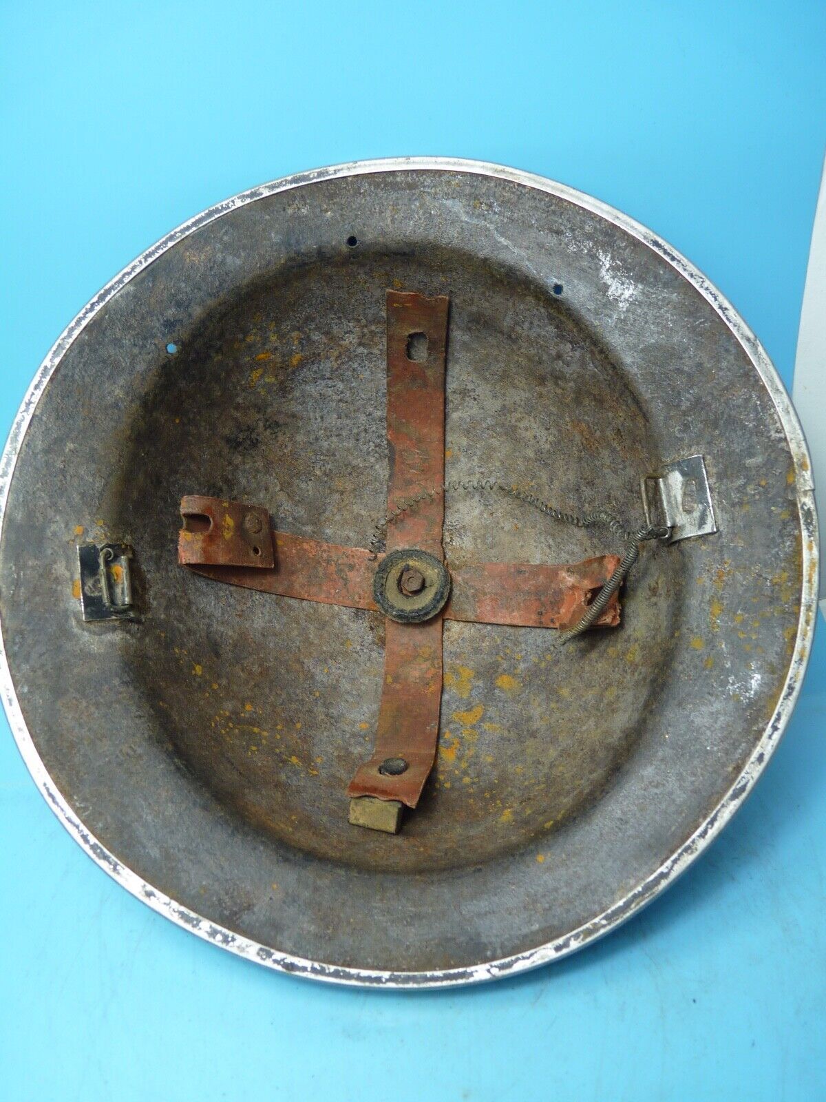 Original WW2 South African Army Mk2 Brodie Helmet - British Style Combat Helmet - The Militaria Shop