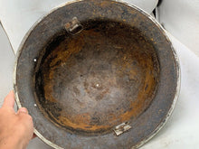 Load image into Gallery viewer, Original WW2 Combat Helmet - British / South African Army Mk2 Brodie Helmet - The Militaria Shop