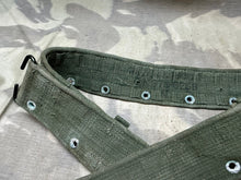 Load image into Gallery viewer, Original WW2 British Army 44 Pattern Soldiers Belt - 36" Waist - The Militaria Shop