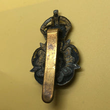 Load image into Gallery viewer, Original WW2 British Army Cap Badge - Yorkshire Dragoons - The Militaria Shop