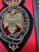 Load image into Gallery viewer, British Army Bullion Embroidered Blazer Badge - The Blues & Royals - The Militaria Shop