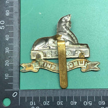 Load image into Gallery viewer, Original WW2 British Army Cap Badge - The Lincolnshire Regiment - The Militaria Shop