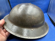 Load image into Gallery viewer, Original WW2 British Army Mk2 Combat Helmet Shell - South African Produced - The Militaria Shop