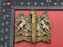 Load image into Gallery viewer, Original WW1 British Army Manchester Regiment Cap Badge - The Militaria Shop