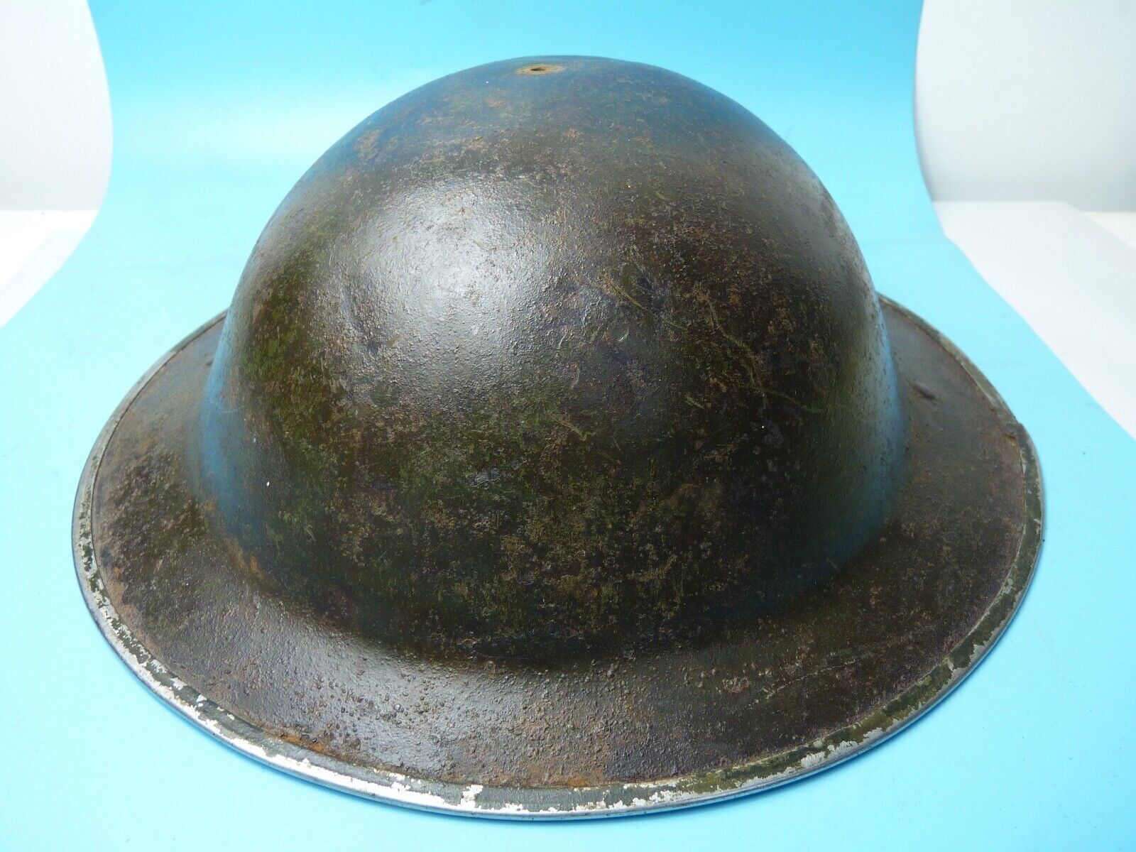 Original WW2 South African Army Mk2 Brodie Helmet - British Style Combat Helmet - The Militaria Shop