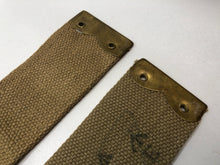 Load image into Gallery viewer, Original WW2 British Army L Strap 37 Pattern Set - Wartime Dated - Old Stock - The Militaria Shop