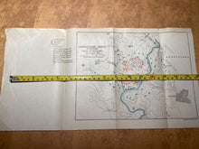 Load image into Gallery viewer, Original Boer War / British Army / Planning Map. JAMMERSBERG BRIDGE area. - The Militaria Shop