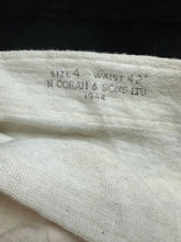 Load image into Gallery viewer, Original WW2 Britsh Army Officers Long John Underwear - New Old Stock 1944 Dated - The Militaria Shop