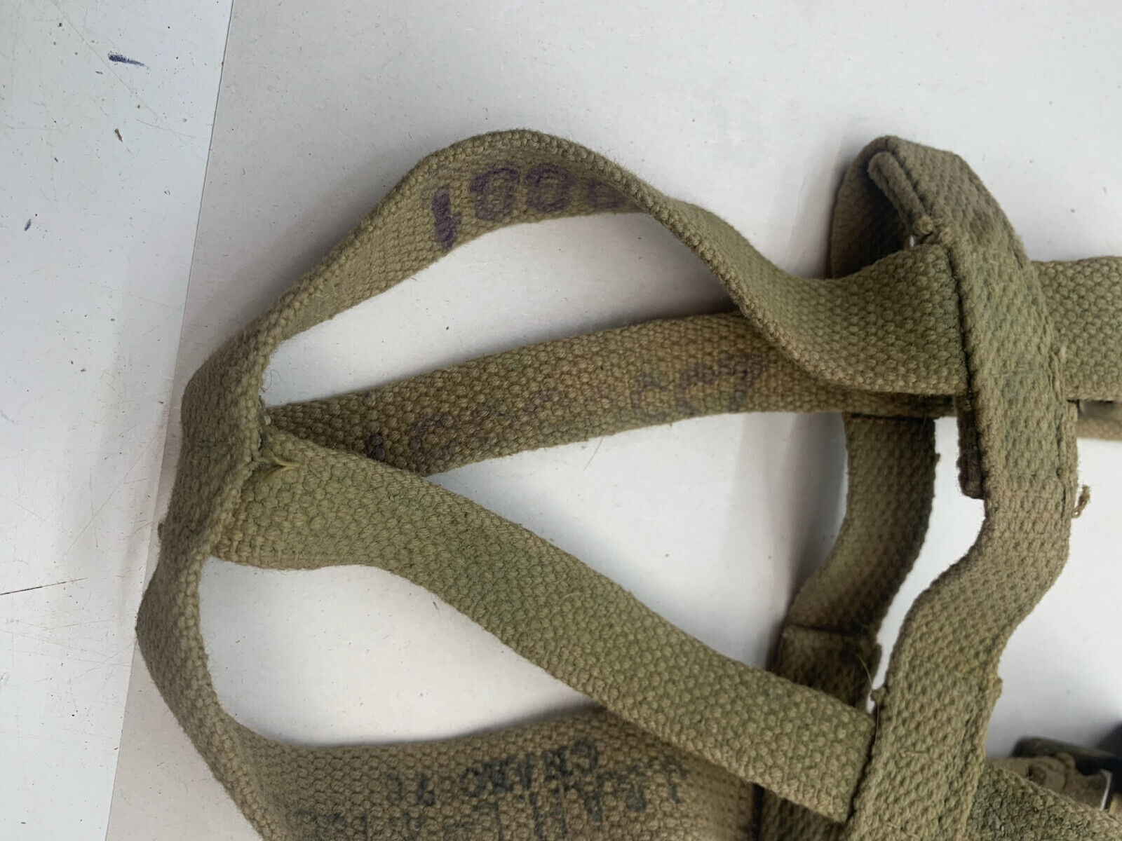 Genuine British Army Water Bottle Webbing Carrier / Harness - The Militaria Shop