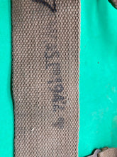 Load image into Gallery viewer, Original WW2 Pattern British Army L Straps Pair - 37 Pattern Webbing Haversack - The Militaria Shop
