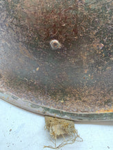 Load image into Gallery viewer, Geunine British / Canadian Army Mk3 WW2 Combat Helmet - Uncleaned Original - The Militaria Shop