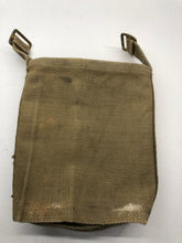 Load image into Gallery viewer, WW2 British Army 37 Pattern Webbing Water Bottle Carrier Harness - 1942 Dated - The Militaria Shop