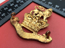 Load image into Gallery viewer, British Army Cap Badge - Victorian Crown The Royal Dragoons Reproduction - The Militaria Shop