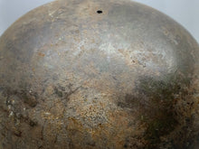 Charger l'image dans la galerie, Original WW2 British / Canadian Army Mk3 High Rivet Combat Helmet Shell - The Militaria Shop