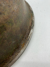 Load image into Gallery viewer, Geunine British / Canadian Army Mk3 WW2 Combat Helmet - Uncleaned Original - The Militaria Shop