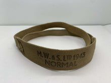 Load image into Gallery viewer, Original WW2 British Army 37 Pattern Shoulder Strap - M.W&S 1943 Dated - The Militaria Shop