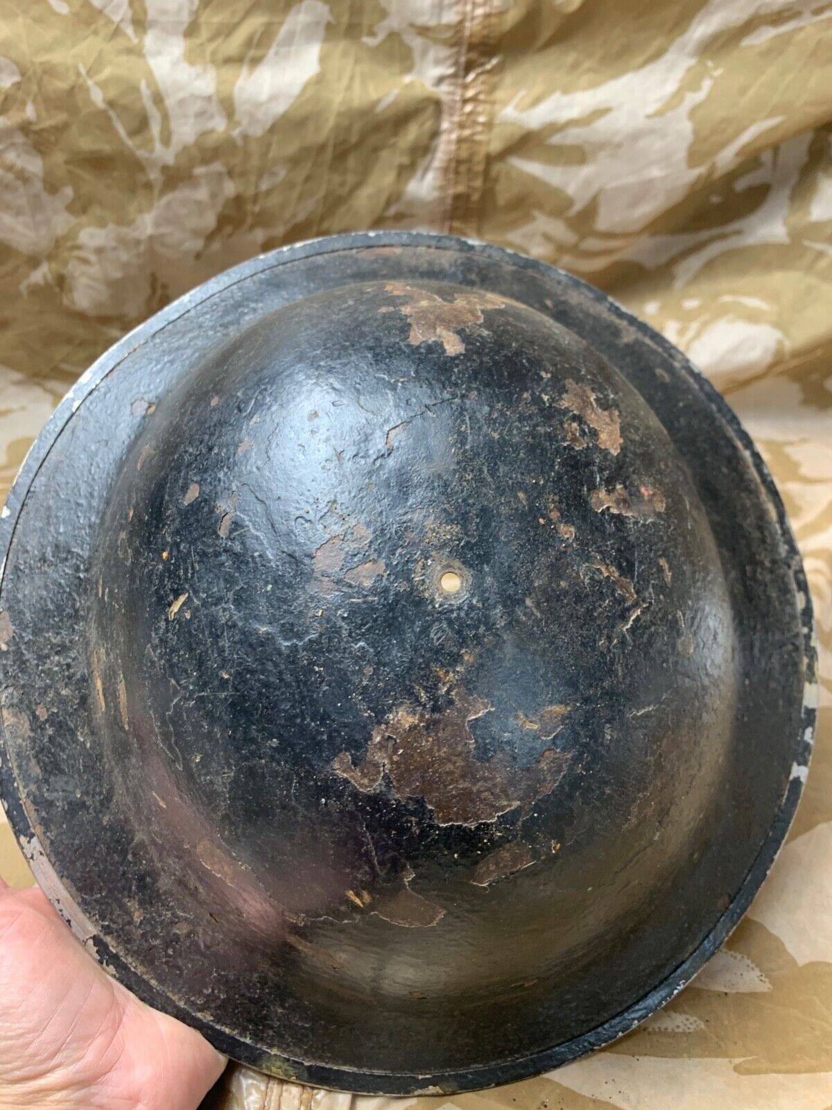 Original WW2 South African Army Mk2 Brodie Helmet - British Style Combat Helmet - The Militaria Shop