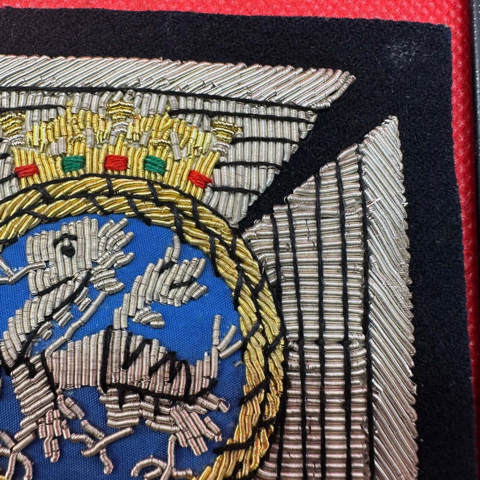 British Army Bullion Embroidered Blazer Badge - Duke of Edinburgh Royal Regiment - The Militaria Shop