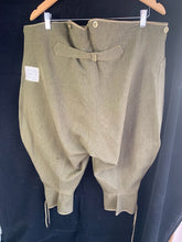 Load image into Gallery viewer, Original Pre-WW2 British Army W.O.1 Service Dress Breeches Named Royal Engineers - The Militaria Shop