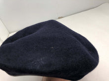Load image into Gallery viewer, Genuine British Army Military Soldiers Beret Hat - Navy Blue - Size 56cm - The Militaria Shop