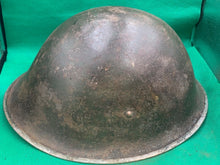 Lade das Bild in den Galerie-Viewer, Original WW2 British Army / Canadian Army Mk3 Turtle Combat Helmet - The Militaria Shop
